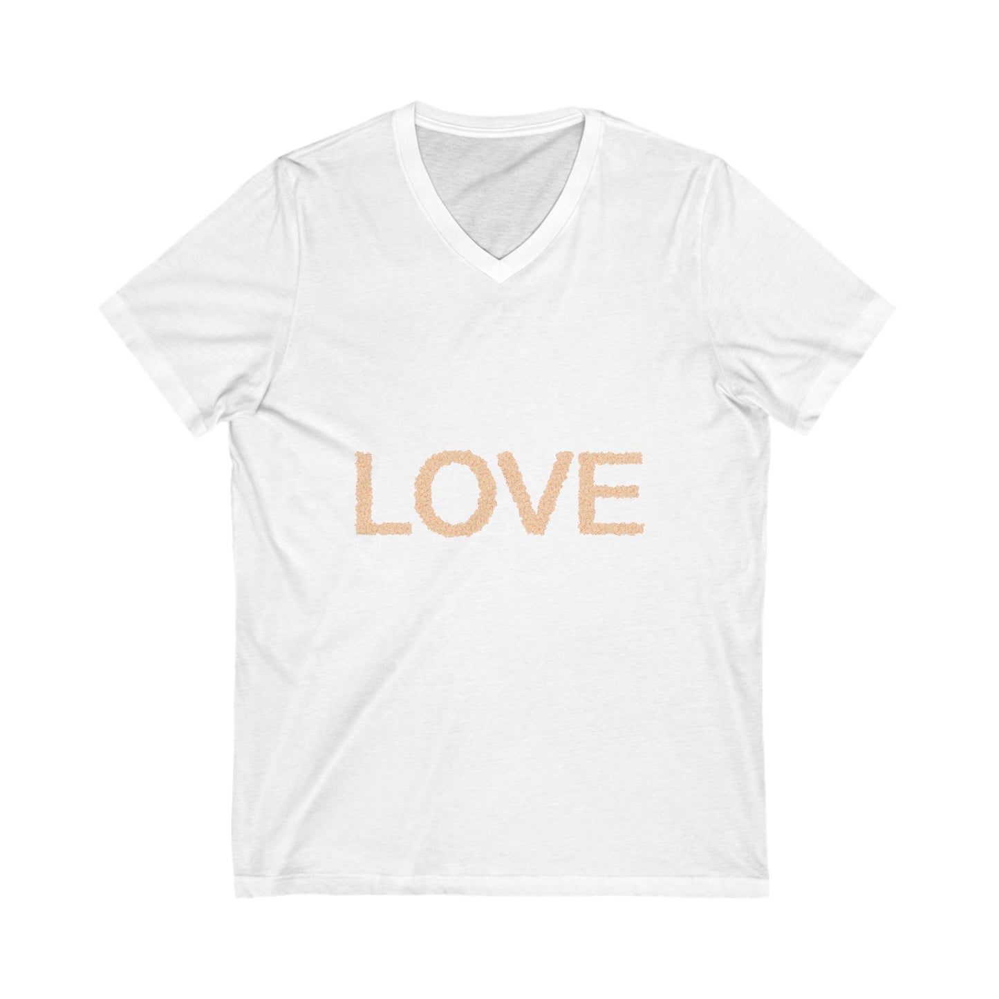 Love V-Neck Tee - Perfect for Valentine's Day & Everyday Wear