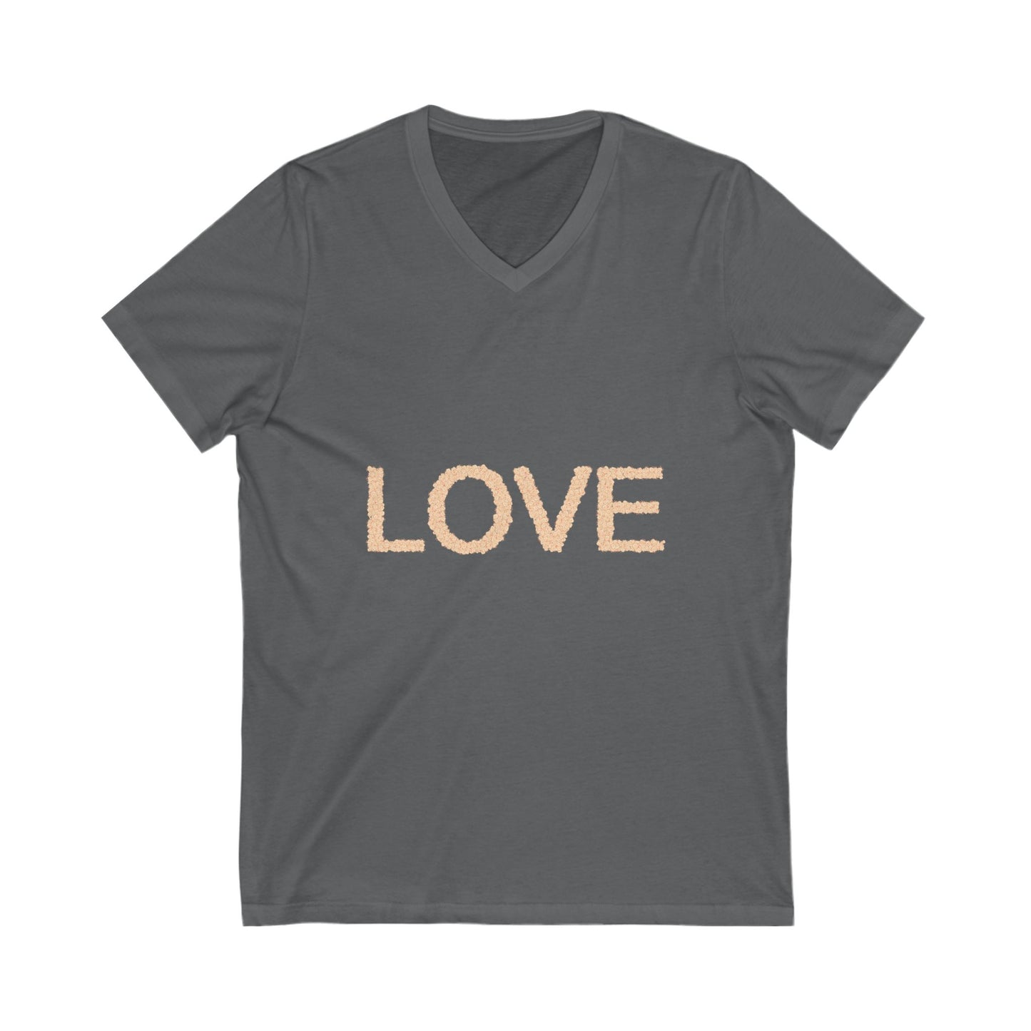 Love V-Neck Tee - Perfect for Valentine's Day & Everyday Wear