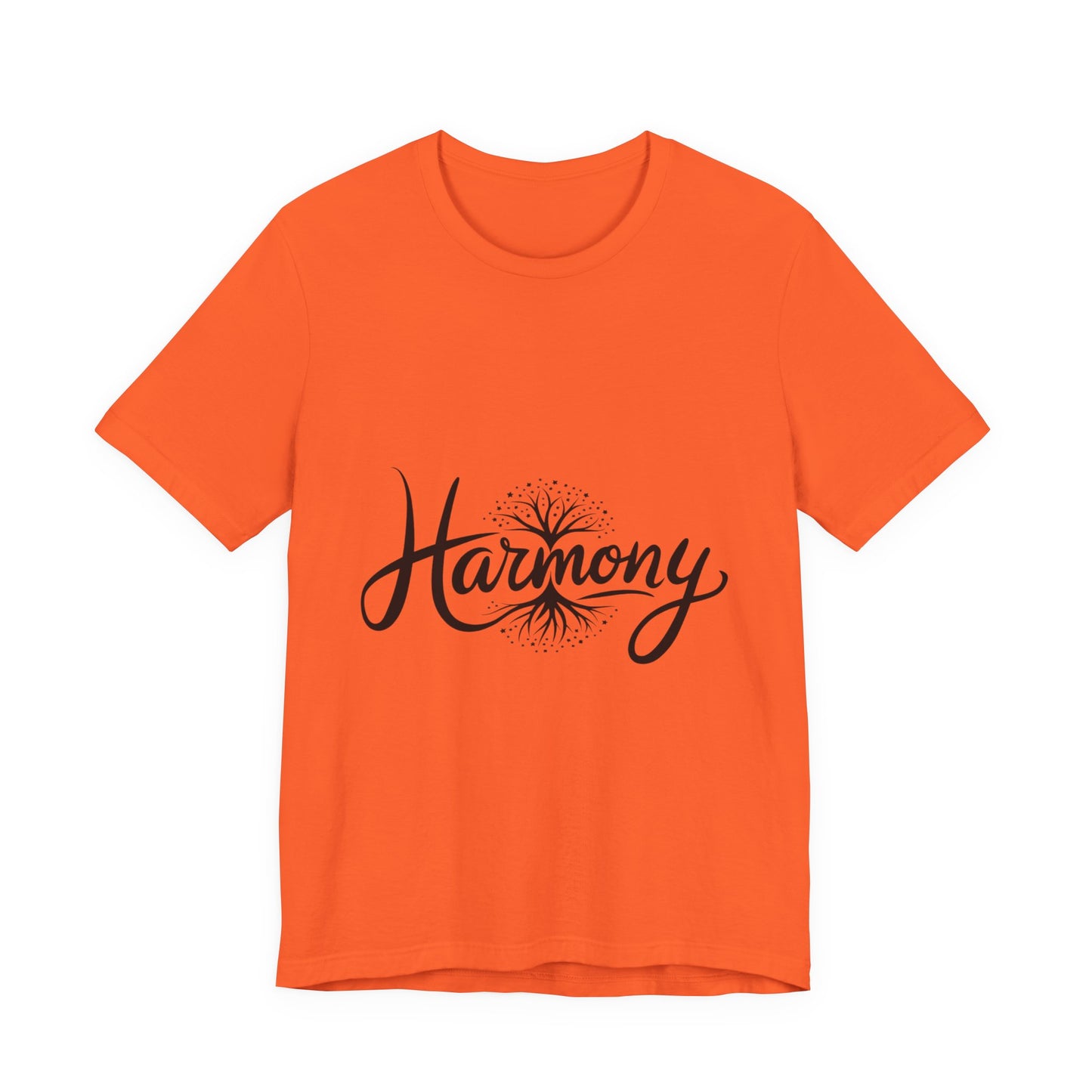 Harmony Unisex Short Sleeve Tee - Comfortable Casual Wear for Positive Vibes
