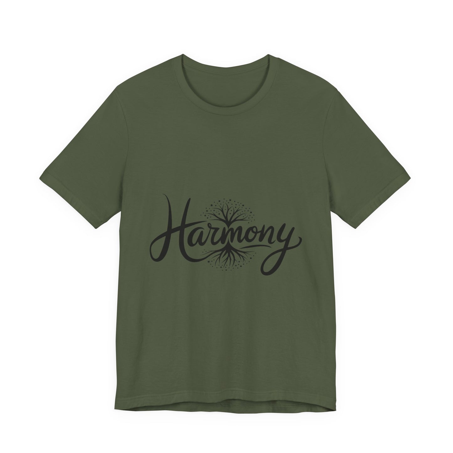 Harmony Unisex Short Sleeve Tee - Comfortable Casual Wear for Positive Vibes