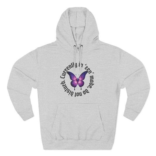 Sudadera polar con cita de mariposa: 'Actualmente en uso' 