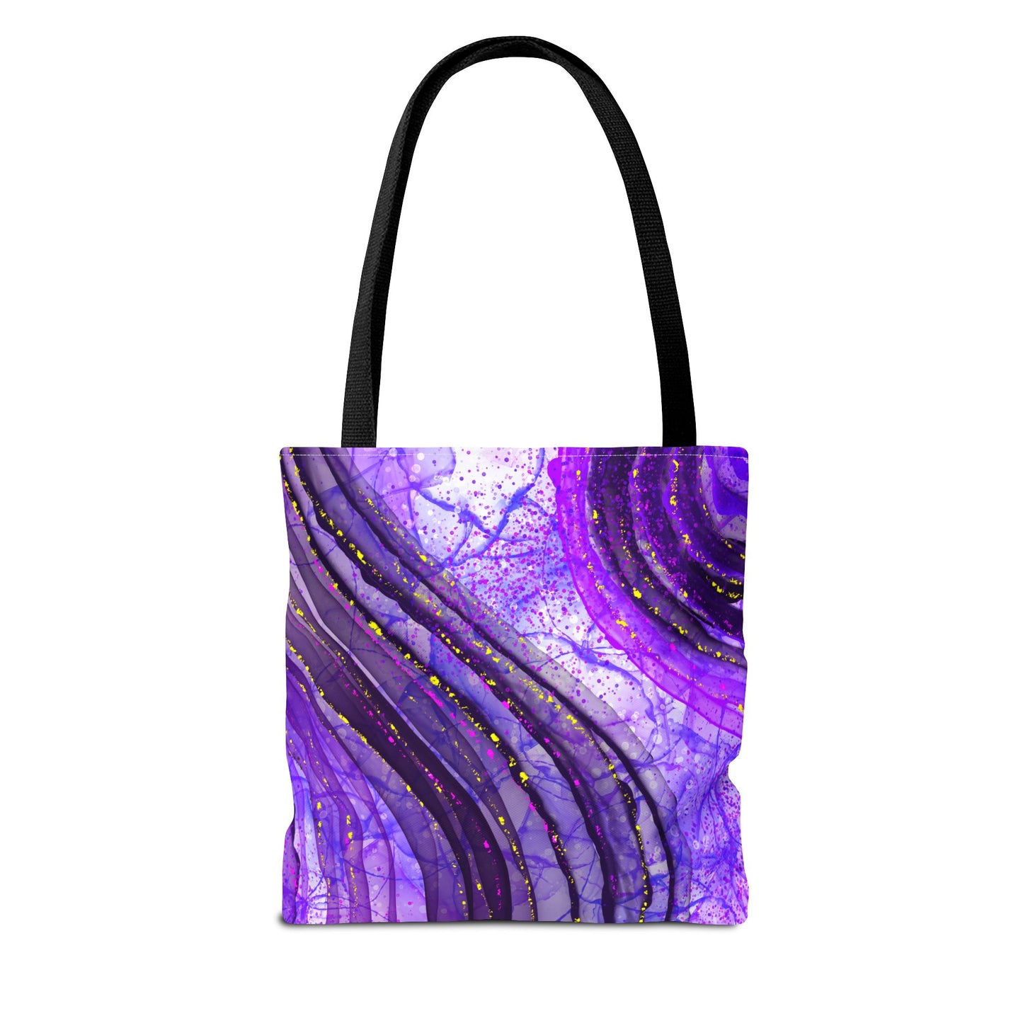 Artistic Purple Tote Bag - Stylish & Colorful Accessory for Every Occasion