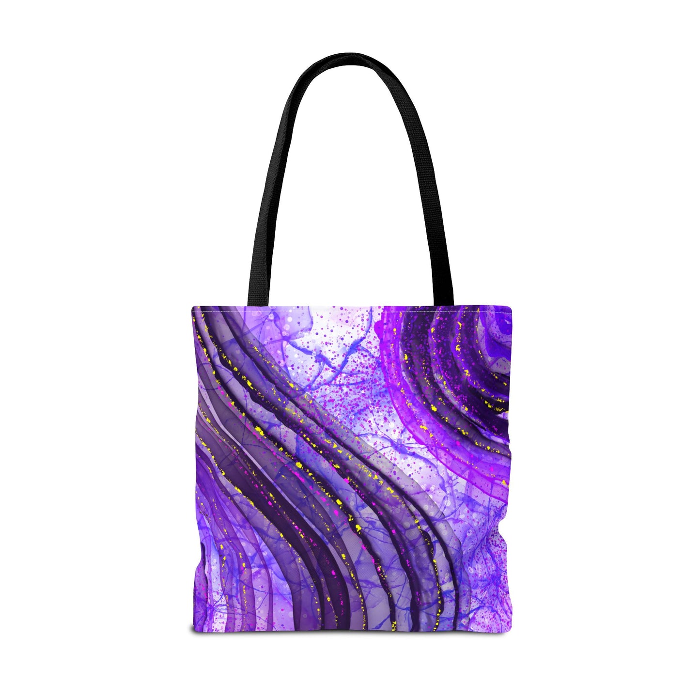 Artistic Purple Tote Bag - Stylish & Colorful Accessory for Every Occasion