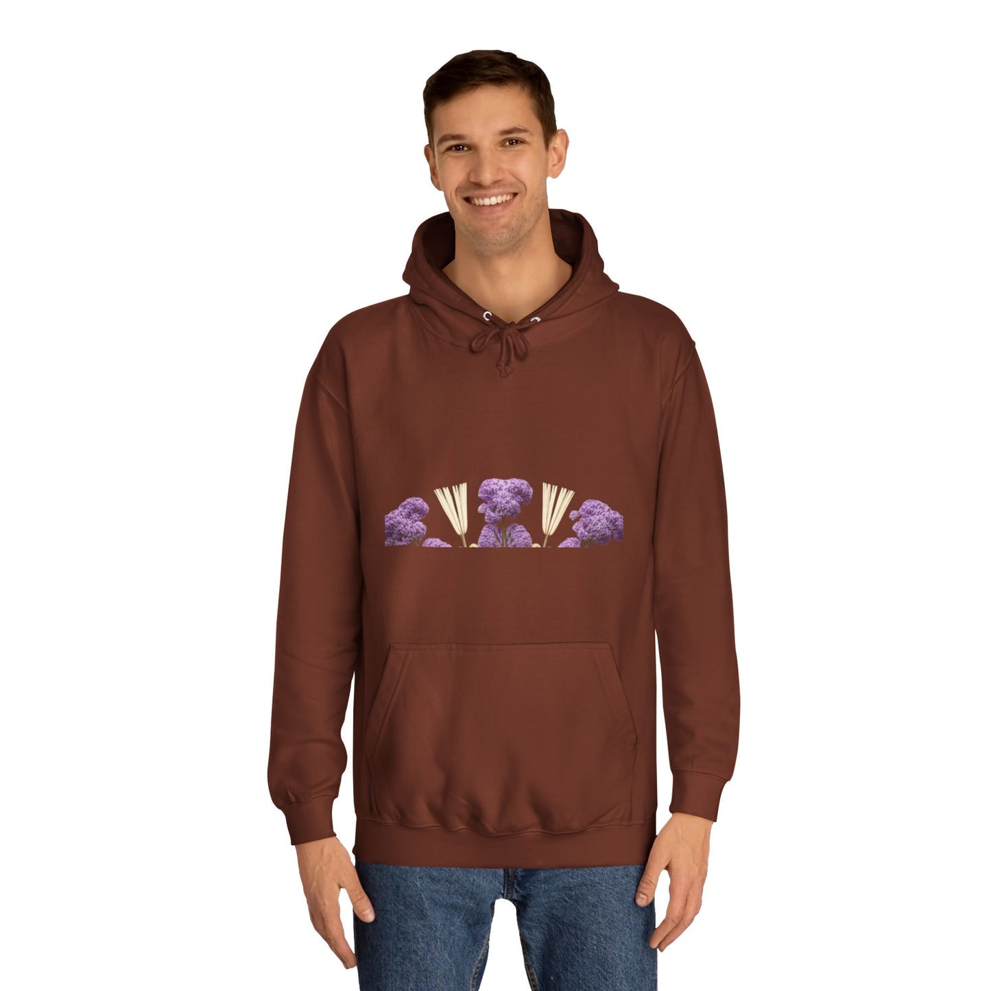 Trendy College Hoodie with Floral Mandala Design, Women's Pullover, Cozy Gift for Students, College Apparel, Casual Wear, Comfortable [...]