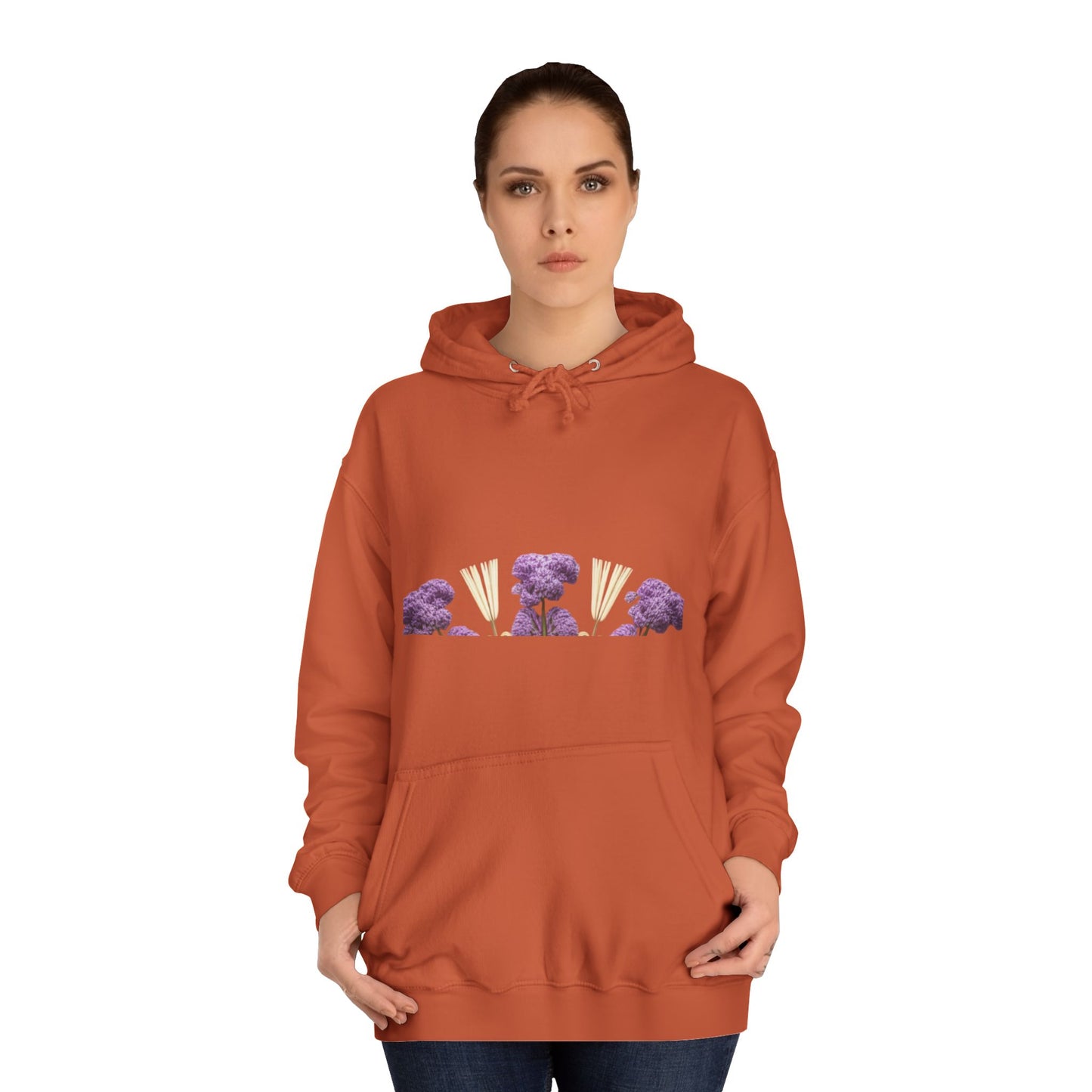 Trendy College Hoodie with Floral Mandala Design, Women's Pullover, Cozy Gift for Students, College Apparel, Casual Wear, Comfortable [...]