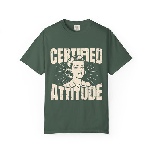 Camiseta teñida con certificación Attitud: estilo informal y seguro