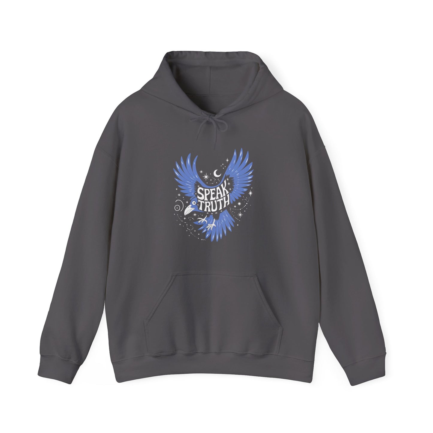 Women's Heavy Blend™ Hooded Sweatshirt with 'Speak Truth' Design - Inspirational Gift, Cozy Layering, Casual Wear, Gift for Friends, [...]