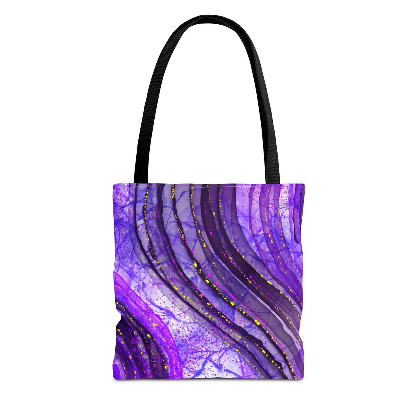 Artistic Purple Tote Bag - Stylish & Colorful Accessory for Every Occasion