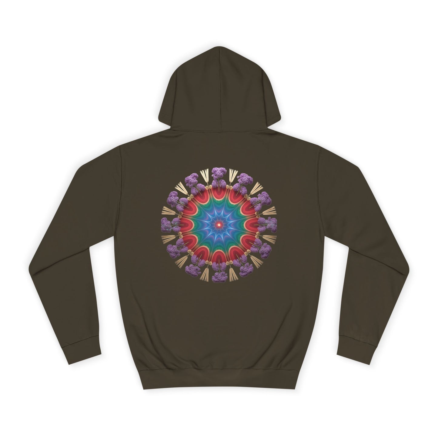 Trendy College Hoodie with Floral Mandala Design, Women's Pullover, Cozy Gift for Students, College Apparel, Casual Wear, Comfortable [...]