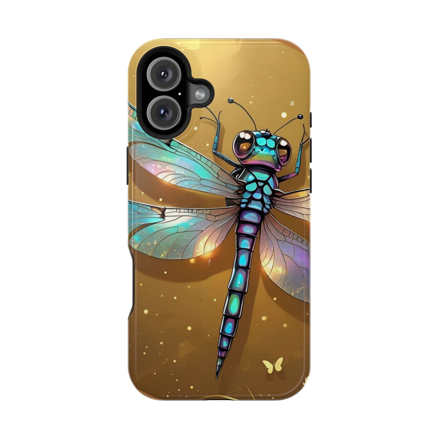 Dragonfly Magnetic Phone Case, Colorful Phone Cover, Gift for Nature Lovers, Unique Phone Accessory, Eco-Friendly Design
