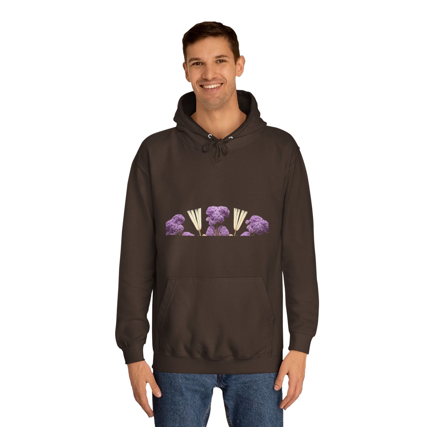 Trendy College Hoodie with Floral Mandala Design, Women's Pullover, Cozy Gift for Students, College Apparel, Casual Wear, Comfortable [...]