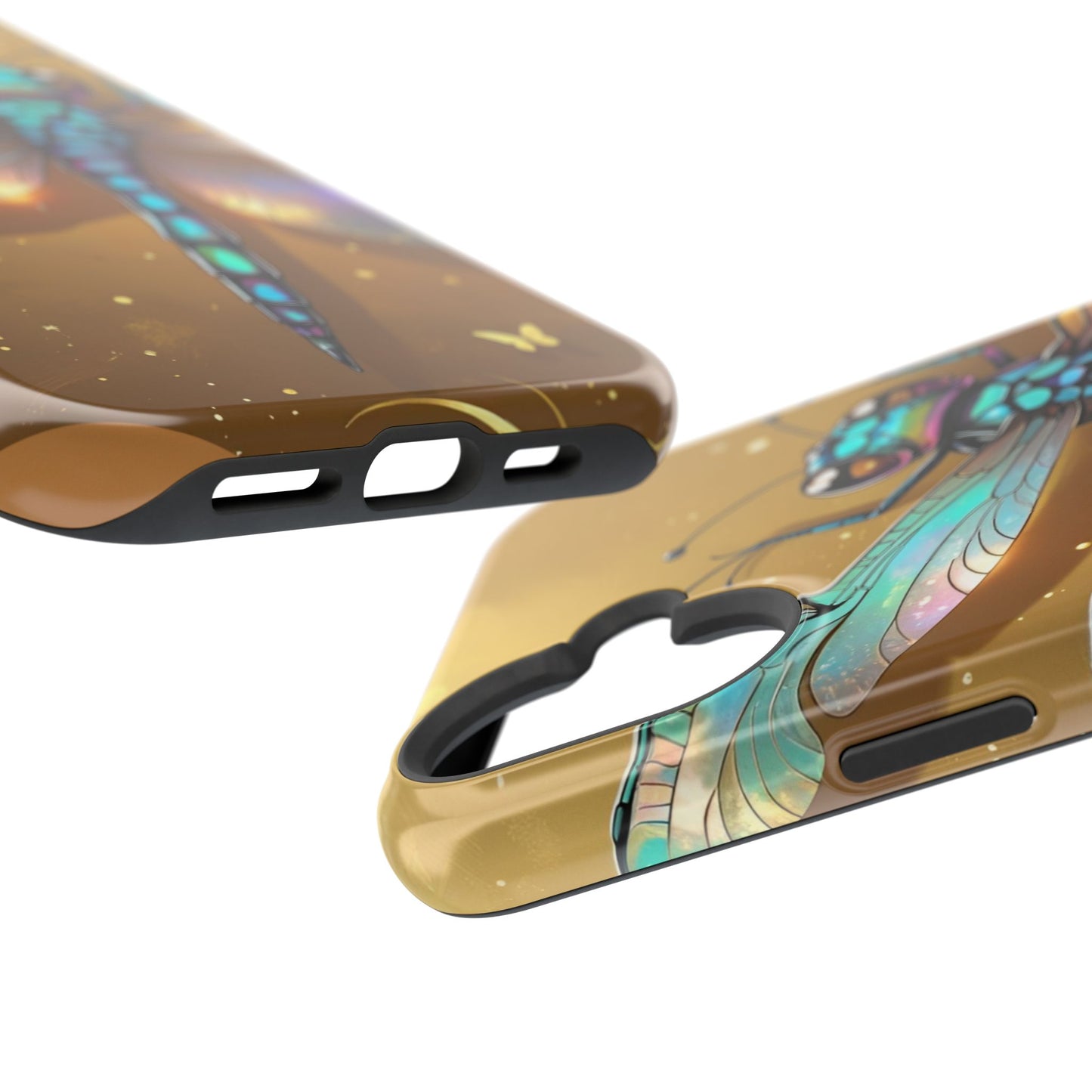 Dragonfly Magnetic Phone Case, Colorful Phone Cover, Gift for Nature Lovers, Unique Phone Accessory, Eco-Friendly Design