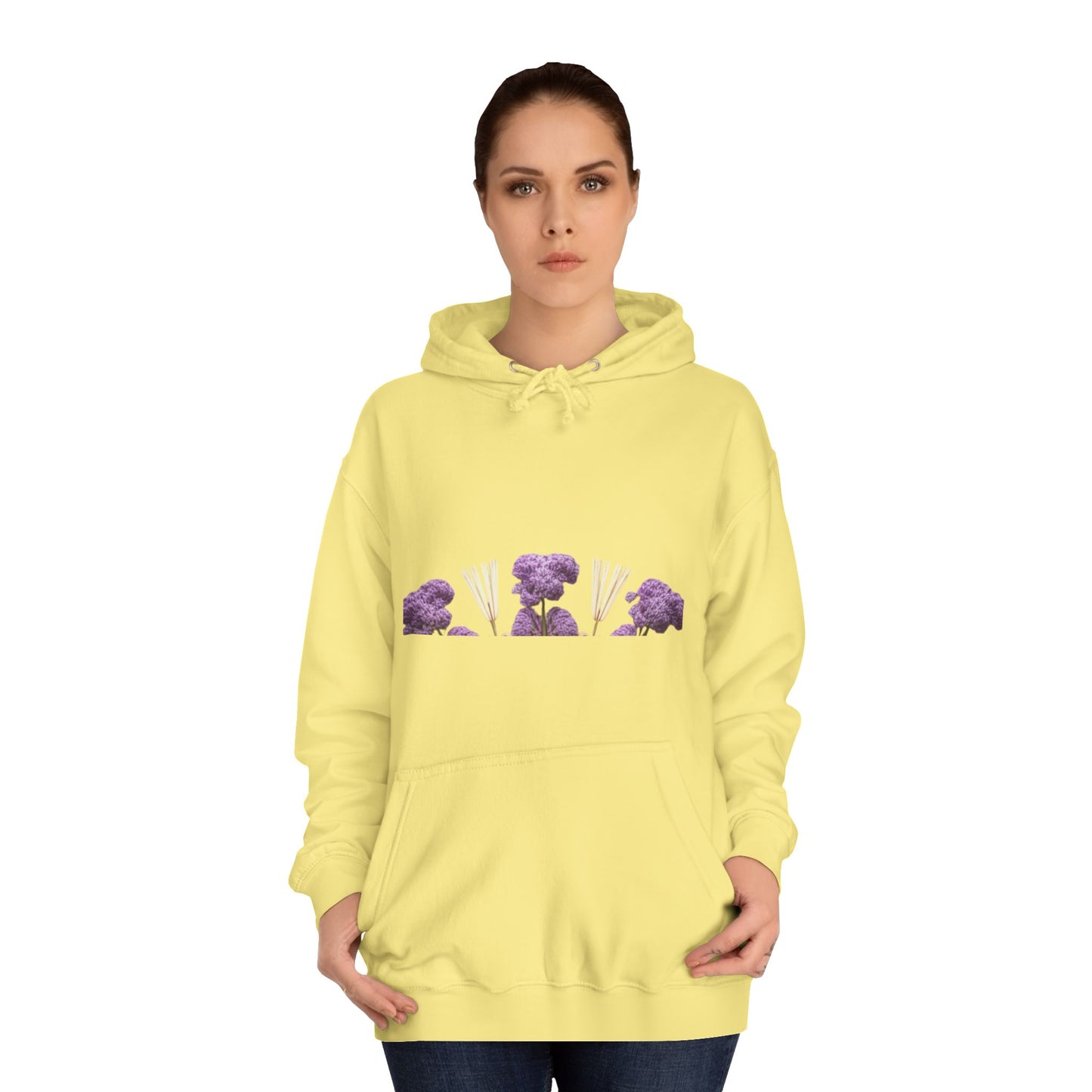 Trendy College Hoodie with Floral Mandala Design, Women's Pullover, Cozy Gift for Students, College Apparel, Casual Wear, Comfortable [...]