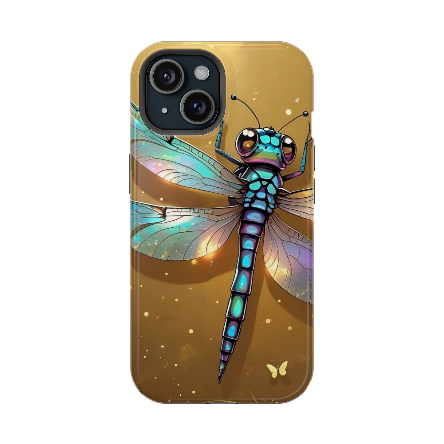 Dragonfly Magnetic Phone Case, Colorful Phone Cover, Gift for Nature Lovers, Unique Phone Accessory, Eco-Friendly Design