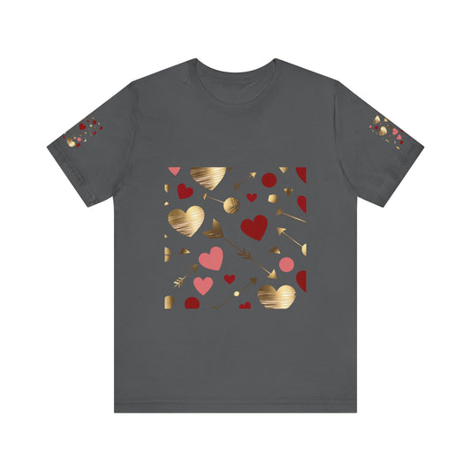 Romantic Hearts Short Sleeve Tee