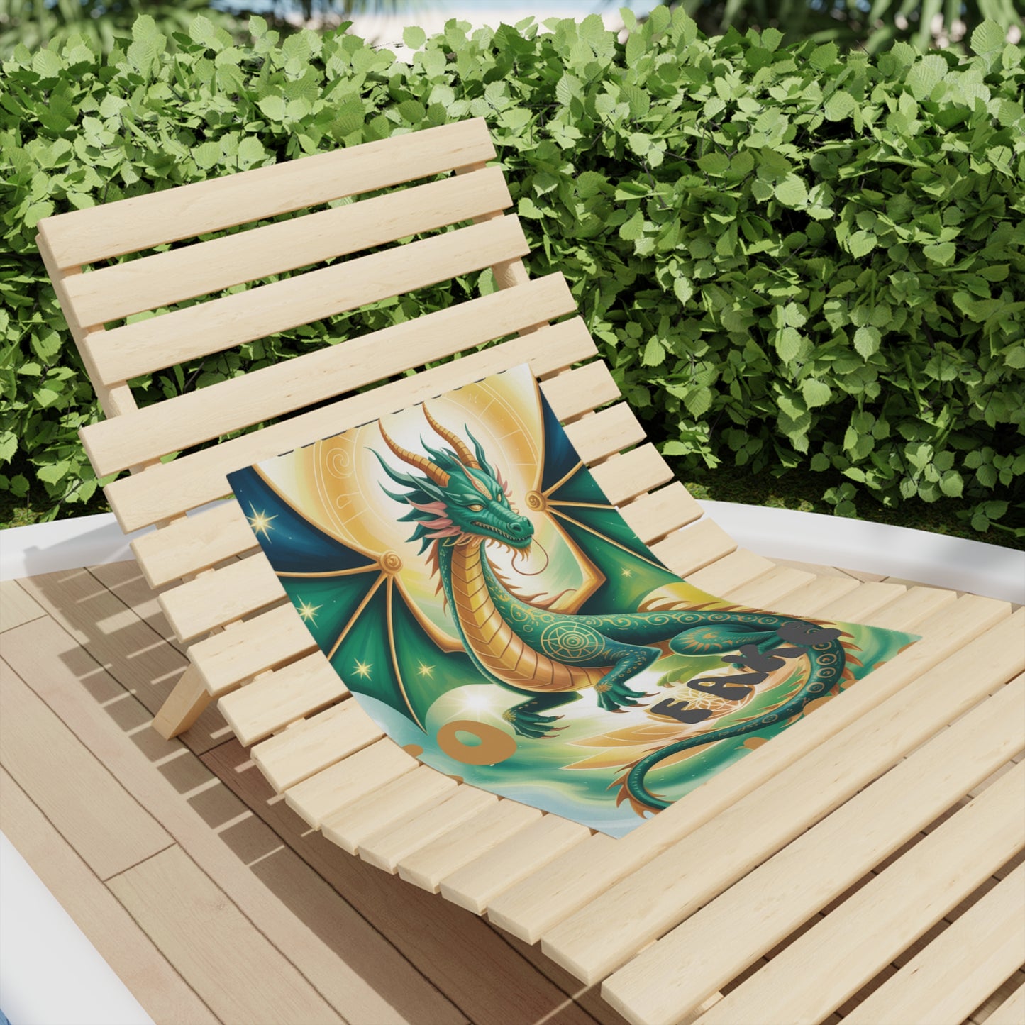 Mythical Dragon Beach Towels, Dragon Art Towel, Fantasy Towel, Summer Fun, Poolside Essential, Gift for Dragon Lovers