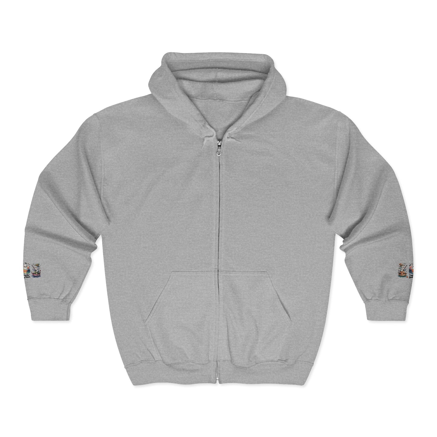 Cozy Unisex Zip Hoodie with Custom Design | Casual Fashion, Gift for Him/Her, Everyday Comfort, Stylish Layering