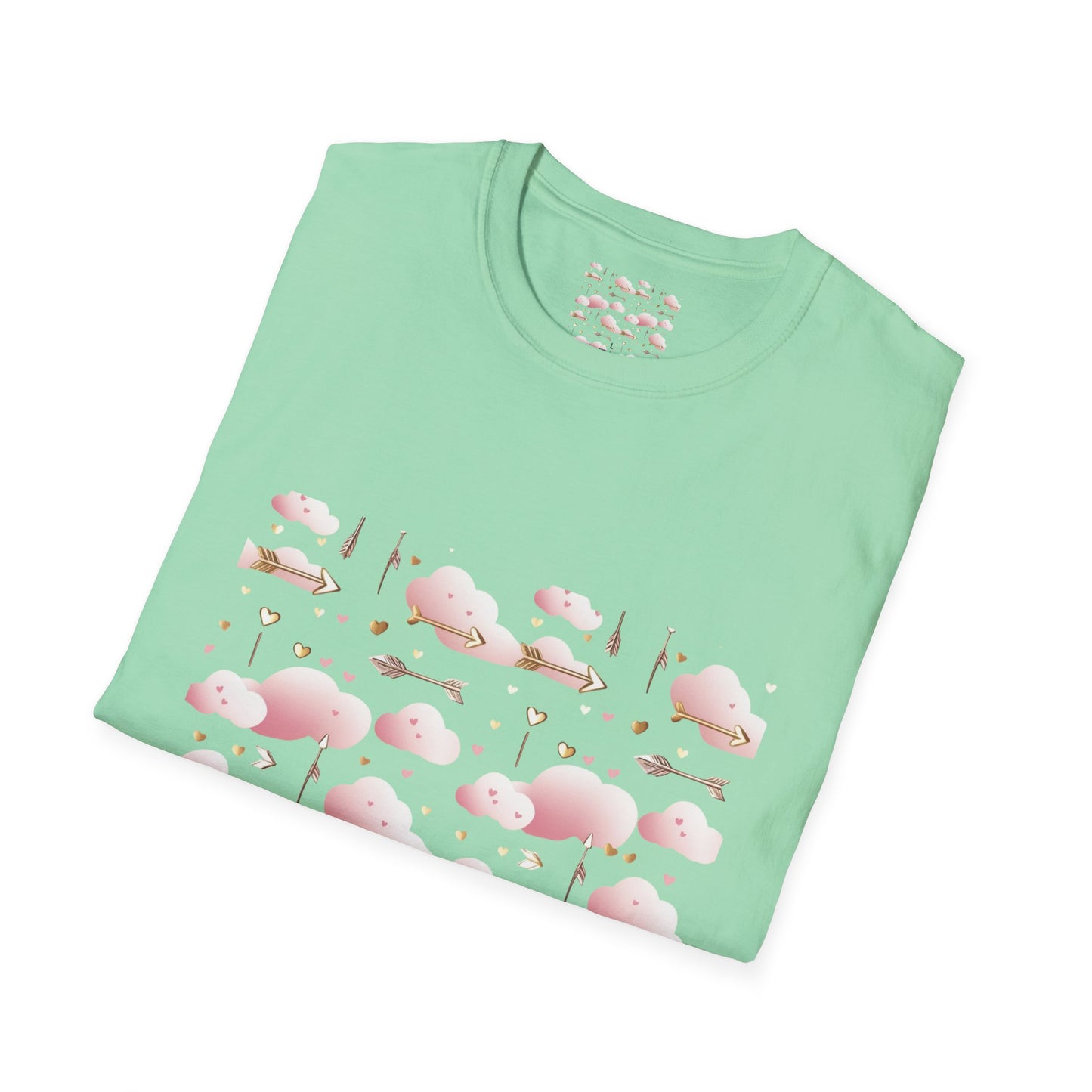 Camiseta de estilo suave Cotton Candy Dreams: bonito diseño en tonos pastel para un uso informal y divertido 