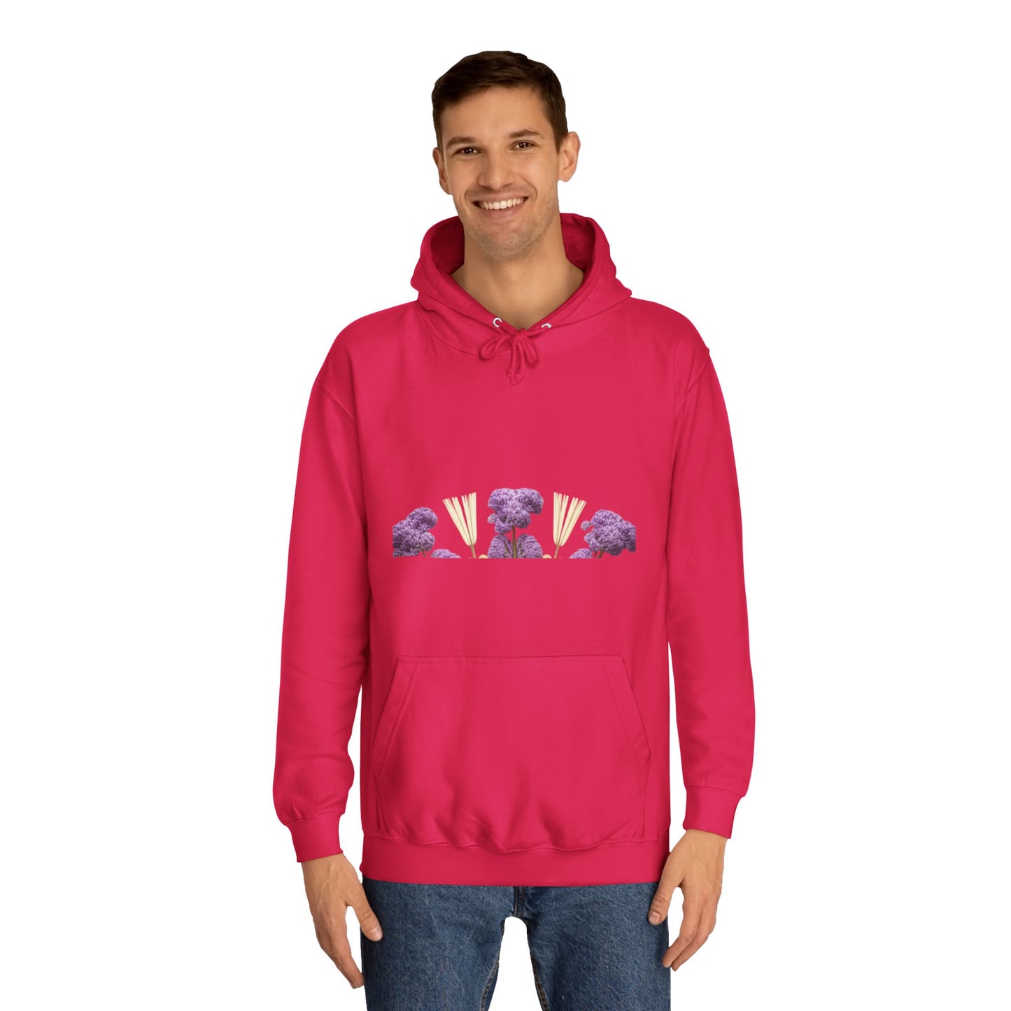 Trendy College Hoodie with Floral Mandala Design, Women's Pullover, Cozy Gift for Students, College Apparel, Casual Wear, Comfortable [...]