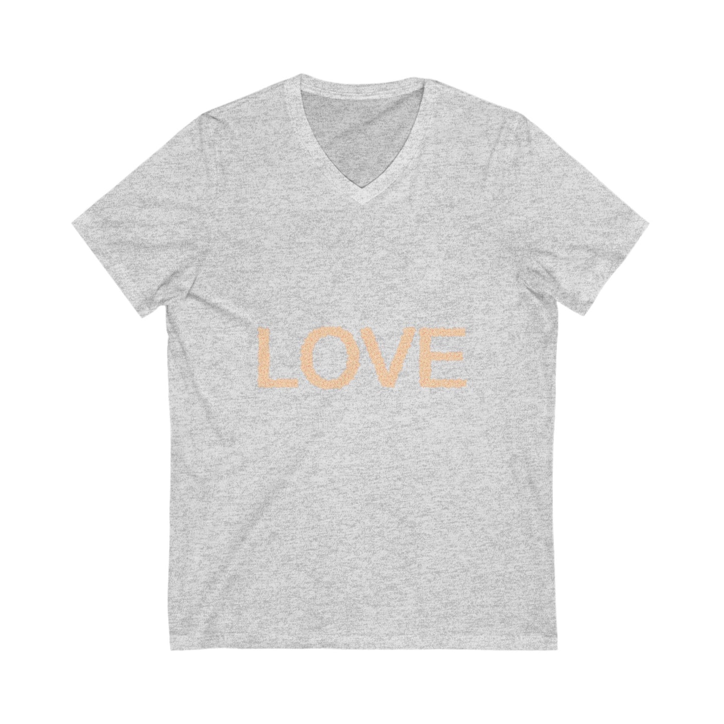 Love V-Neck Tee - Perfect for Valentine's Day & Everyday Wear