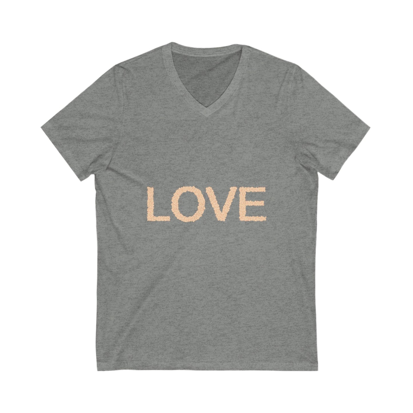 Love V-Neck Tee - Perfect for Valentine's Day & Everyday Wear