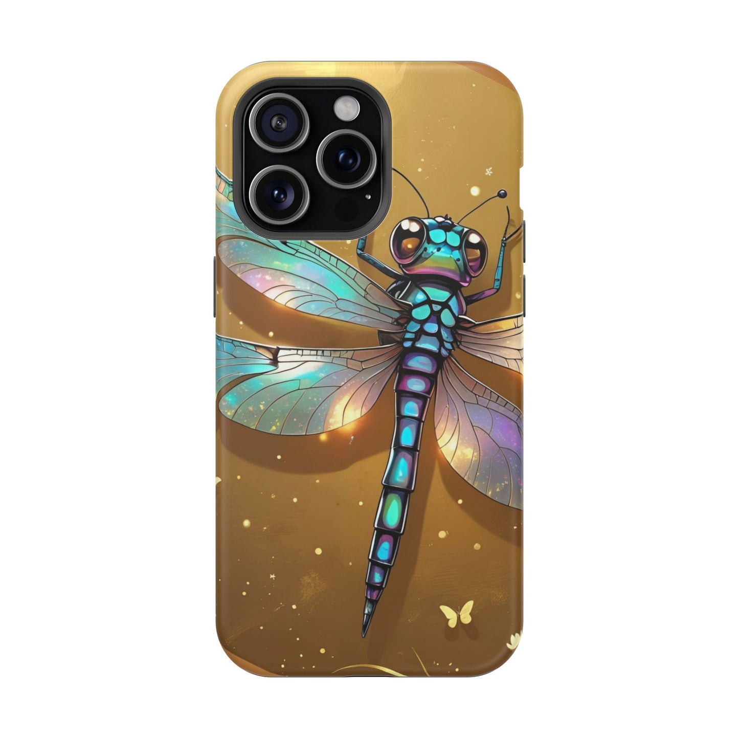 Dragonfly Magnetic Phone Case, Colorful Phone Cover, Gift for Nature Lovers, Unique Phone Accessory, Eco-Friendly Design