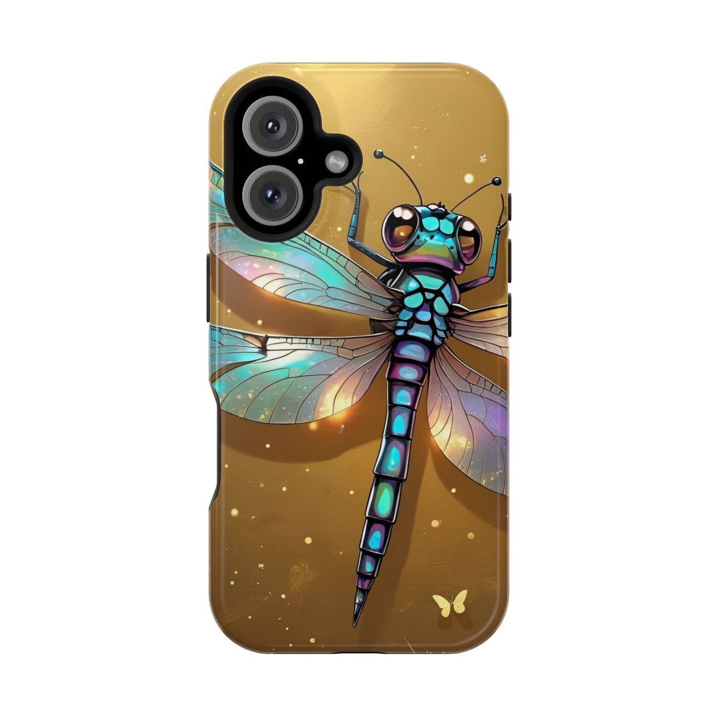 Dragonfly Magnetic Phone Case, Colorful Phone Cover, Gift for Nature Lovers, Unique Phone Accessory, Eco-Friendly Design