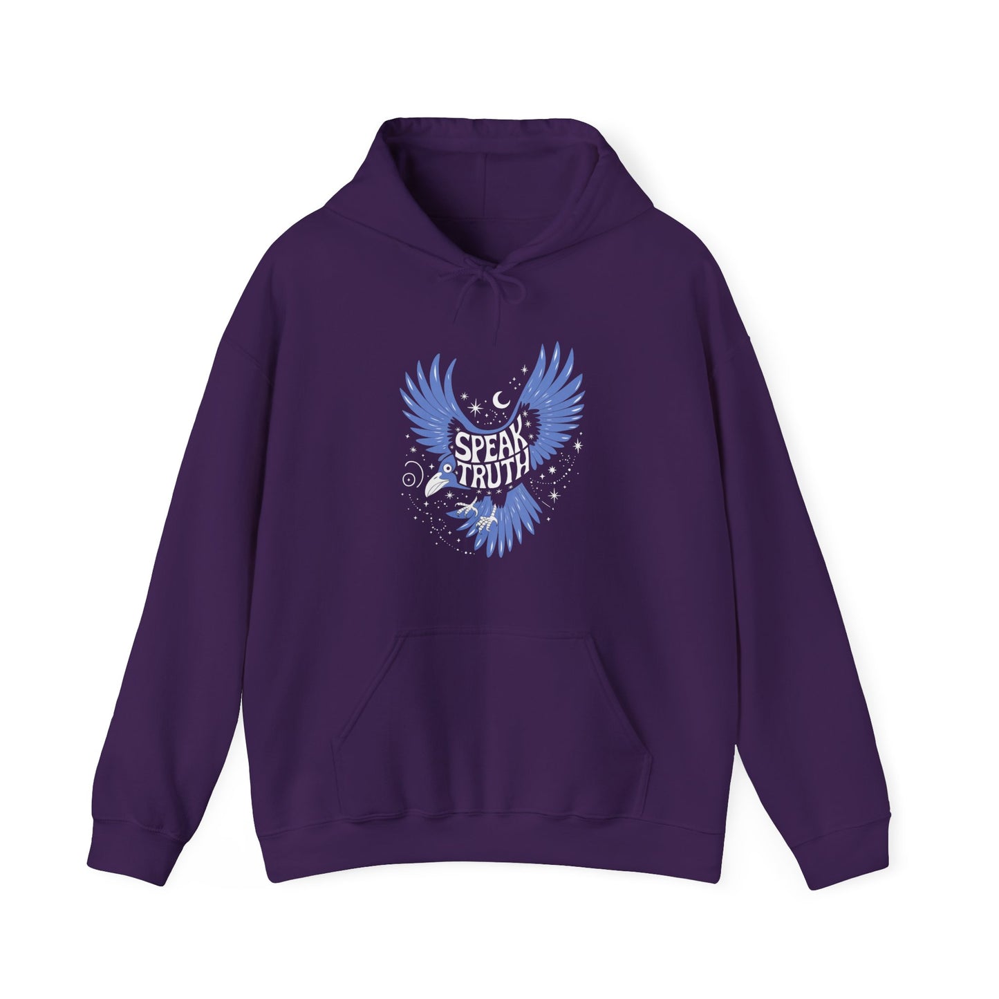 Women's Heavy Blend™ Hooded Sweatshirt with 'Speak Truth' Design - Inspirational Gift, Cozy Layering, Casual Wear, Gift for Friends, [...]