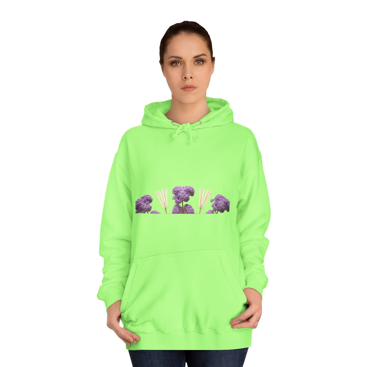 Trendy College Hoodie with Floral Mandala Design, Women's Pullover, Cozy Gift for Students, College Apparel, Casual Wear, Comfortable [...]