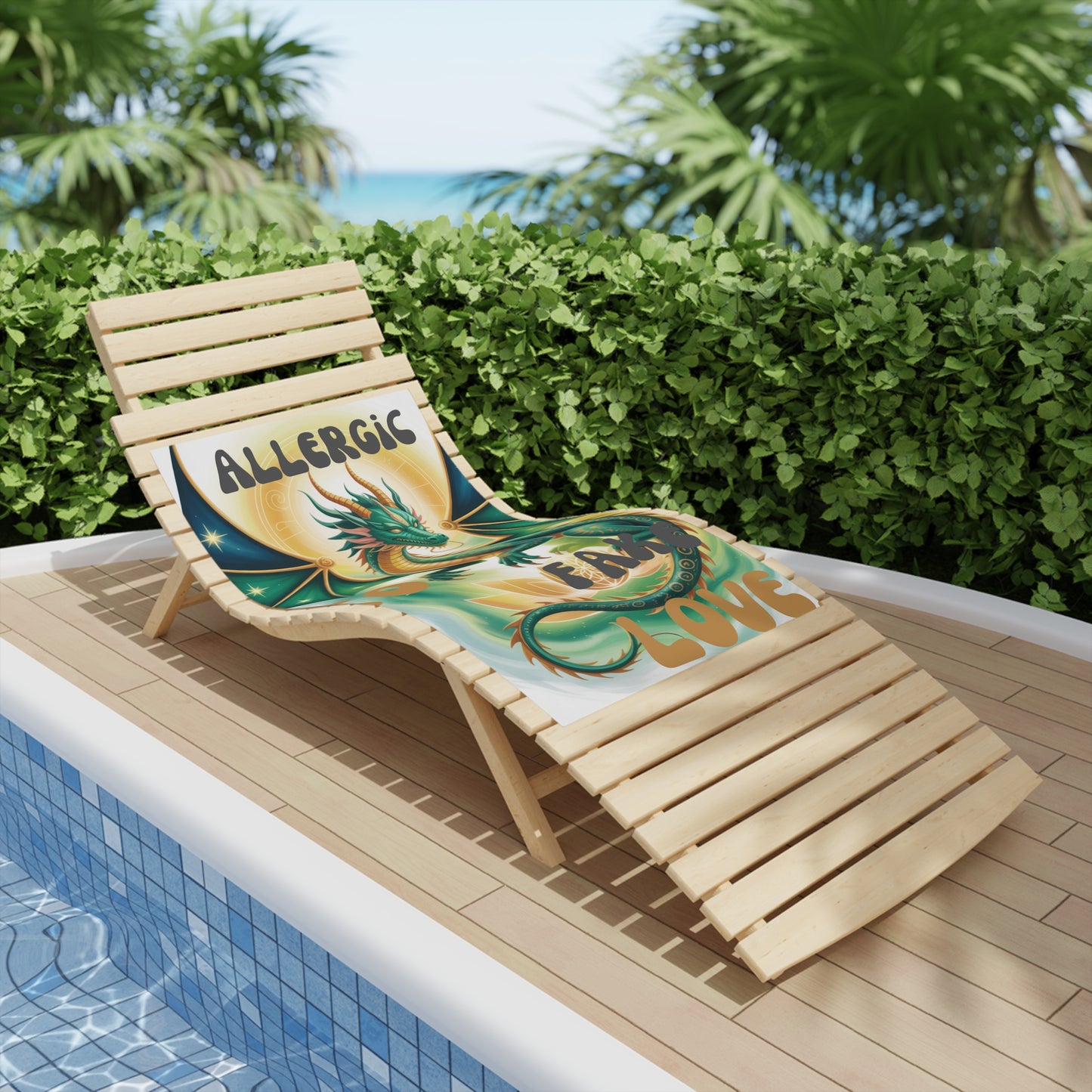 Mythical Dragon Beach Towels, Dragon Art Towel, Fantasy Towel, Summer Fun, Poolside Essential, Gift for Dragon Lovers