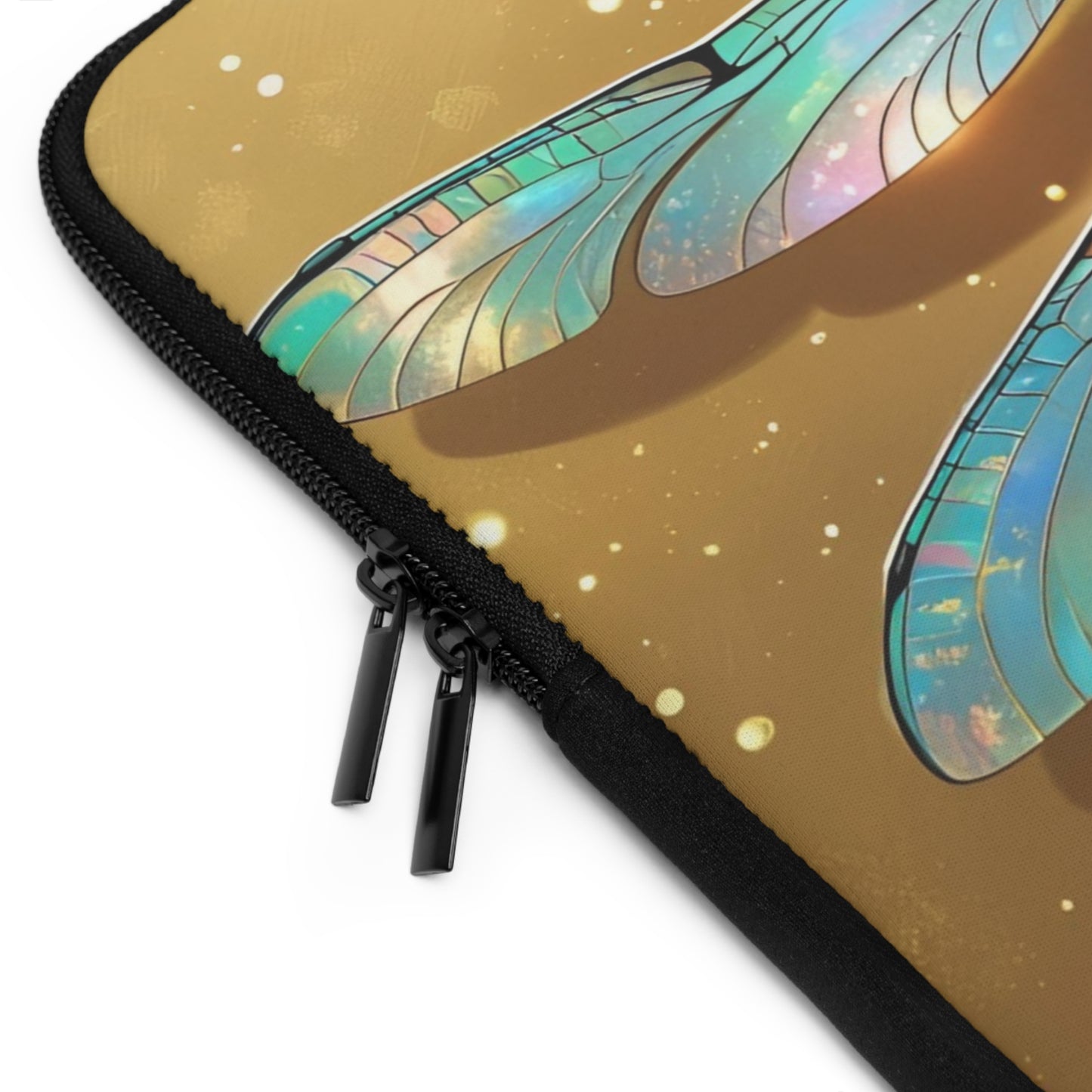 Colorful Dragonfly Laptop Sleeve, Artistic Laptop Case, Unique Zip Pouch, Gift for Students, Mother’s Day Present, Tech Accessory